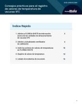 VFC Temperature Logs Quick Tips Spanish
