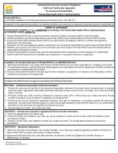 Childcare User Agreement